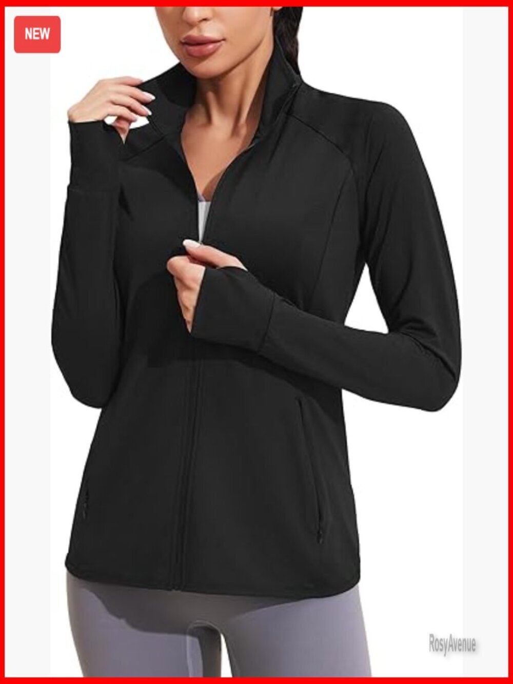 UPF 50+ Sun Protection Track Jacket Lightweight Full Zip Long Sleeve with
